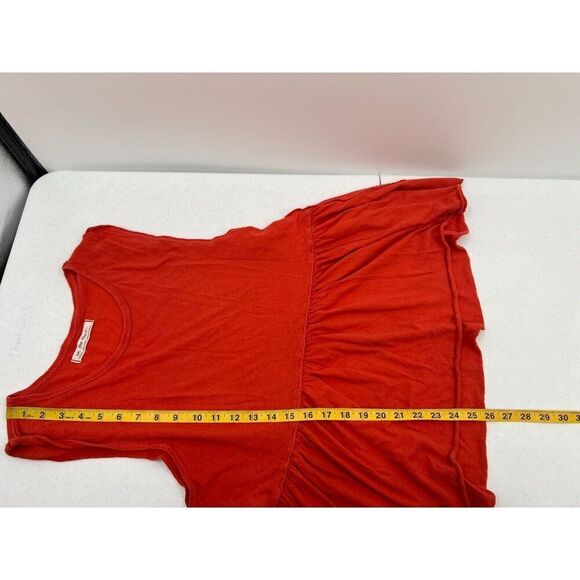 We The Free Women Size Medium Orange Sleeveless Boho Anytime Tank Top - Picture 5 of 10